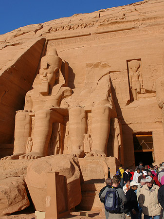 Tempel mit Himmel Foto 