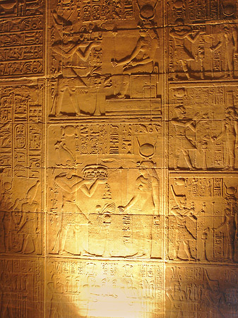 Foto Hieroglyphen - Aswan