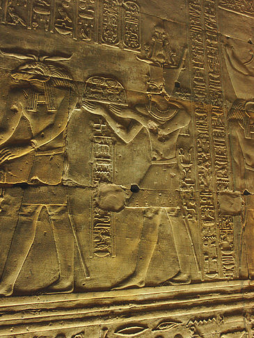 Hieroglyphen Foto 