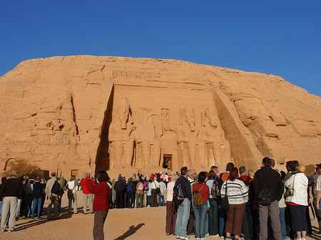 Tempel mit Himmel Foto 