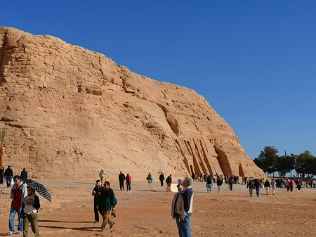 Fotos Tempel mit Himmel | Abu Simbel