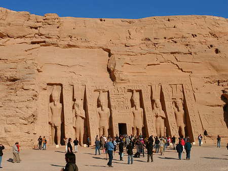 Tempel mit Himmel Foto 