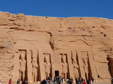 Foto Tempel mit Himmel