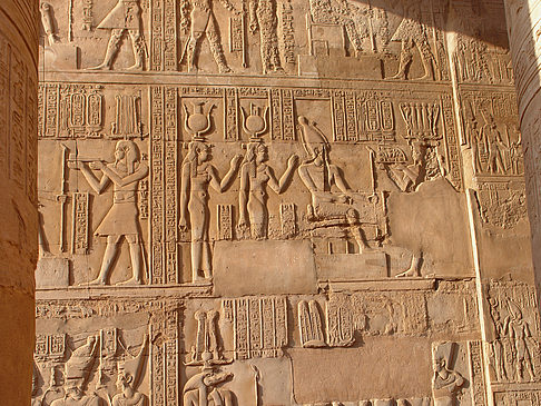 Hieroglyphen Foto 