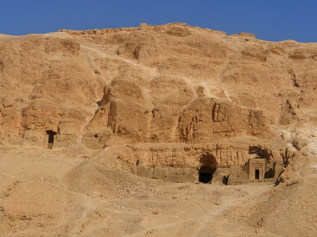 Foto Eingang zu Tempel der Hatschepsut - 