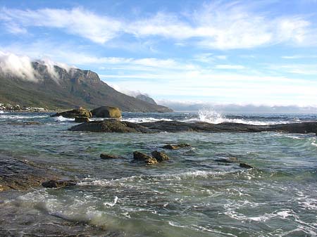 Fotos Blick vom Strand auf das Meer | 