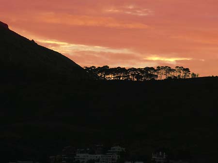 Sonnenuntergang am Tafelberg Foto 